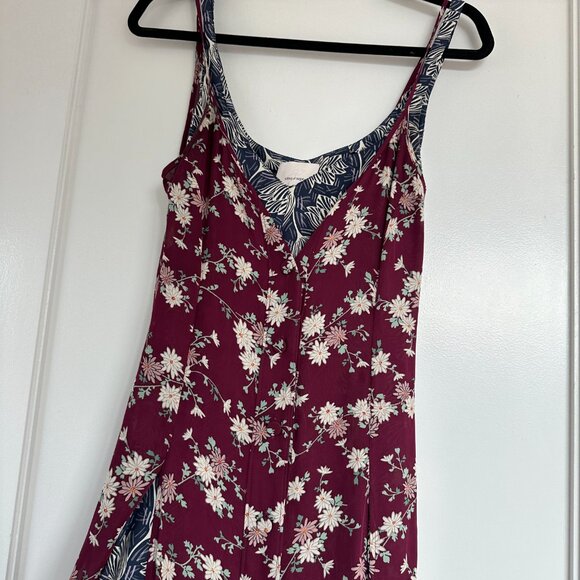 Cinq à Sept Nathalia Combo Maxi Silk Dress Sz 2 Floral Print Allover - Picture 6 of 10